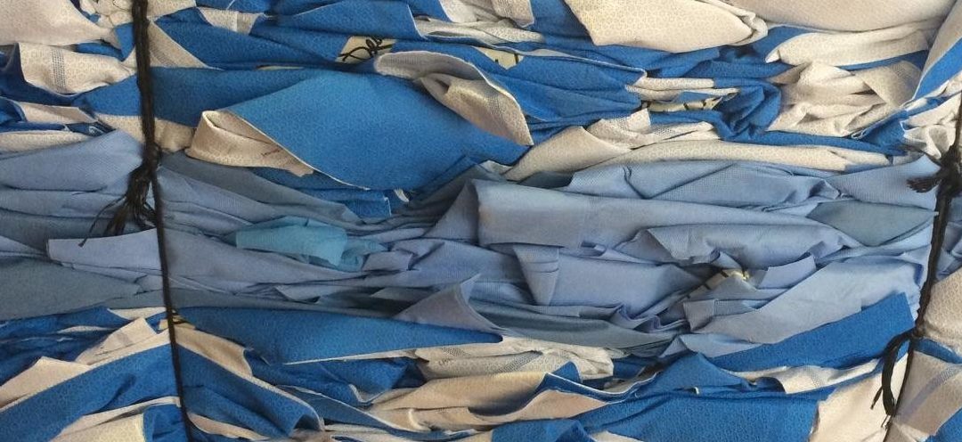 Sustainability Starts with Proper Blue Wrap Recycling Poster