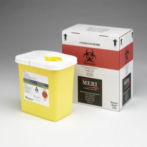 Four, Two-Gallon Sharps Disposal Mailback Containers