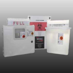 5 quart sharps disposal system