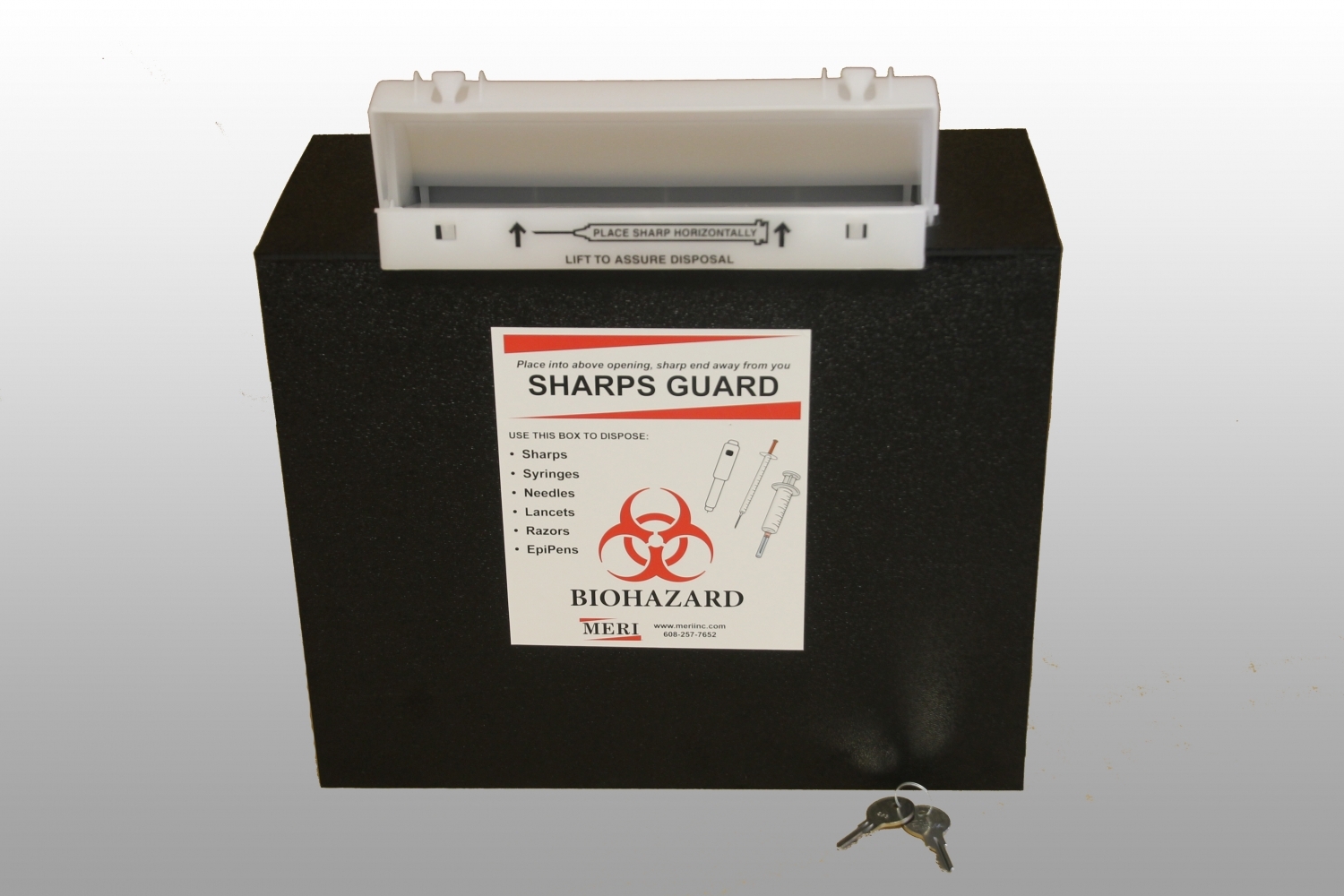 Regulated Medical Waste Collection Containers MERI, Inc Biohazard
