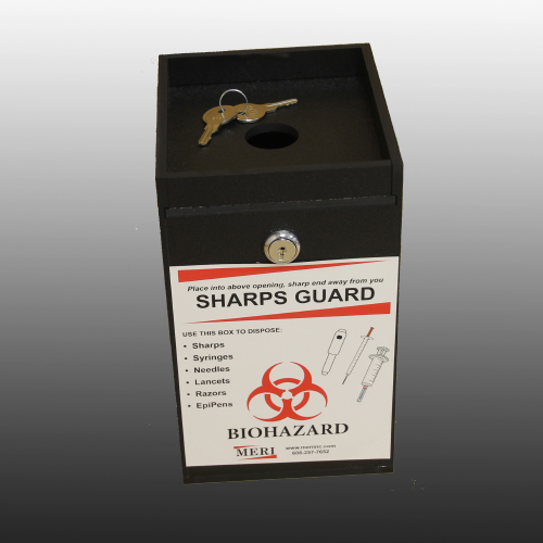 1-Quart Rugged Sharps Box #1526