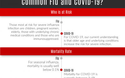 free poster: covid or common flu