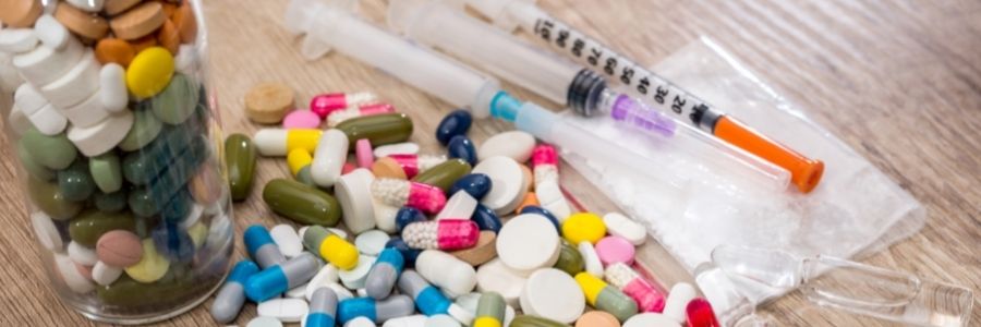 Drug Take Back Day 1 various pills and syringes