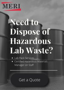 Lab Pack Services Hazardous Waste Drums