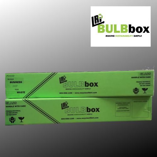 Green LRI bulb boxes