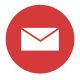Red and white circle icon with envelope